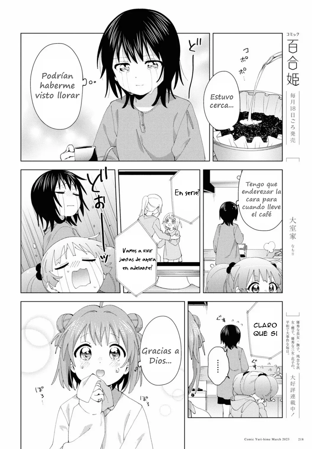 Yuru Yuri Capitulo 194: No llores página 4