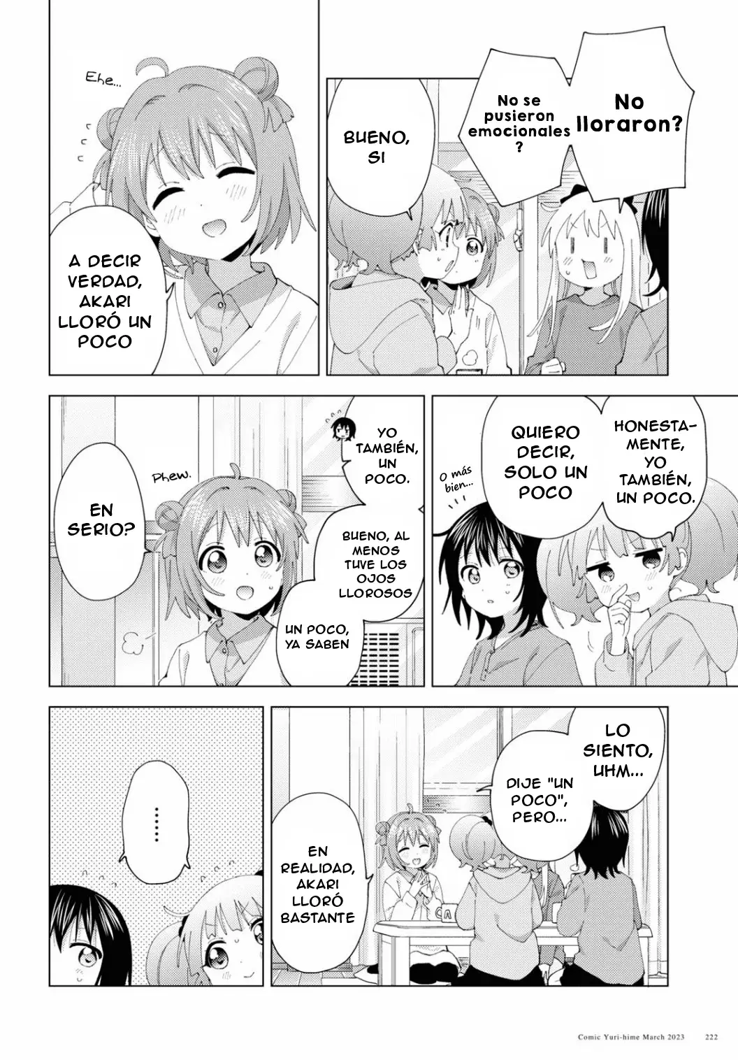 Yuru Yuri Capitulo 194: No llores página 8