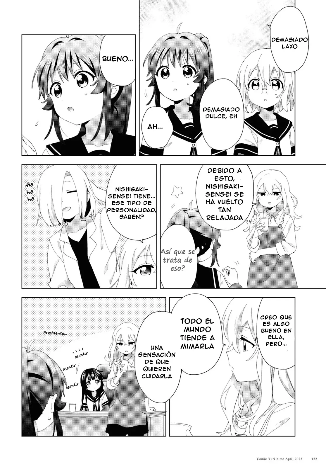 Yuru Yuri Capitulo 195: Excesivamente dulce página 6