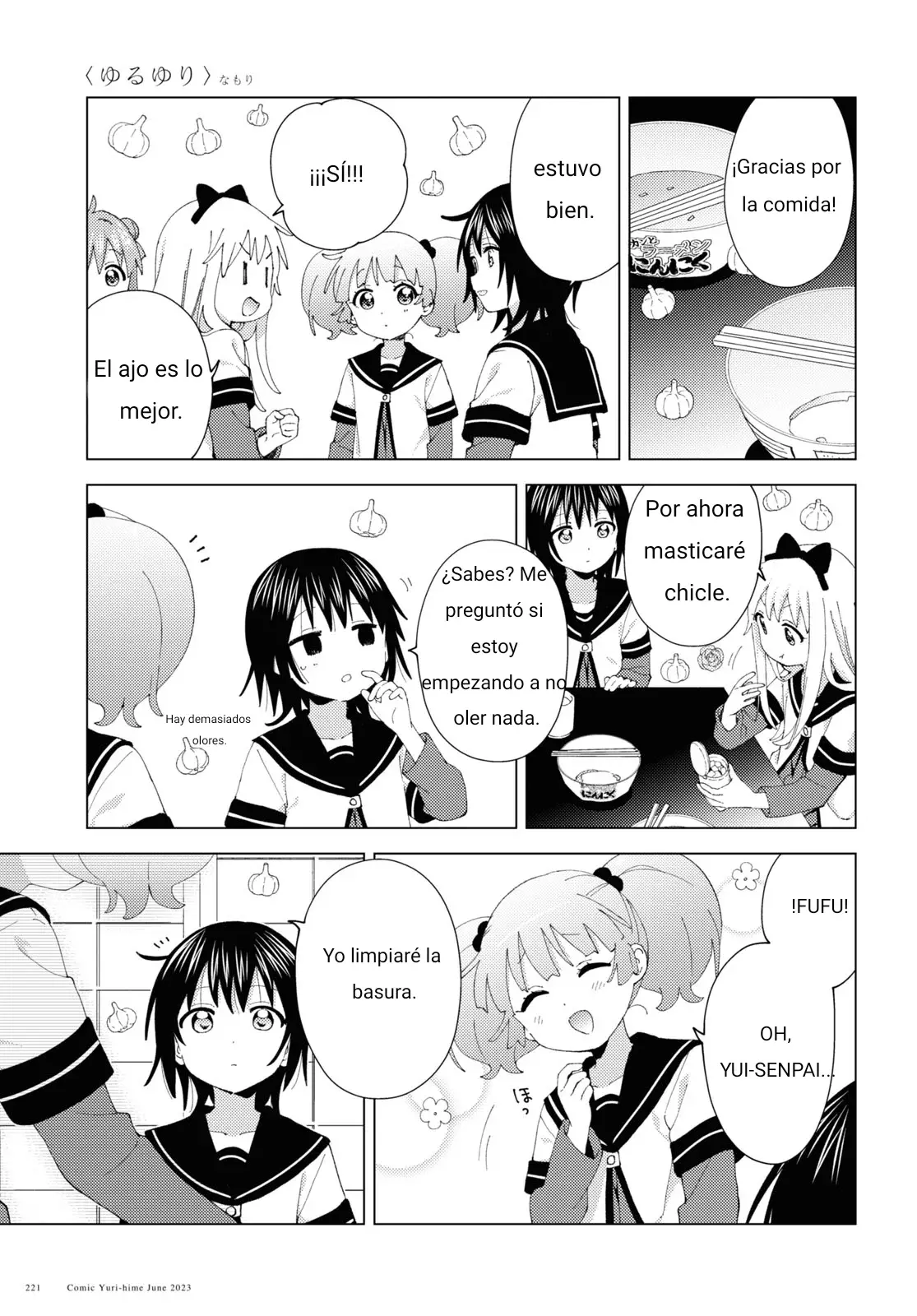 Yuru Yuri Capitulo 197: El aroma de una mujer página 8