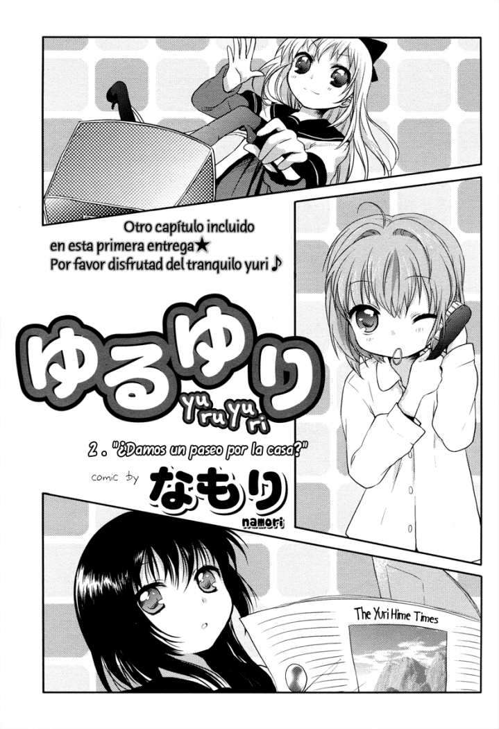 Yuru Yuri Capitulo 2: ¿Damos un paseo por la casa? página 2