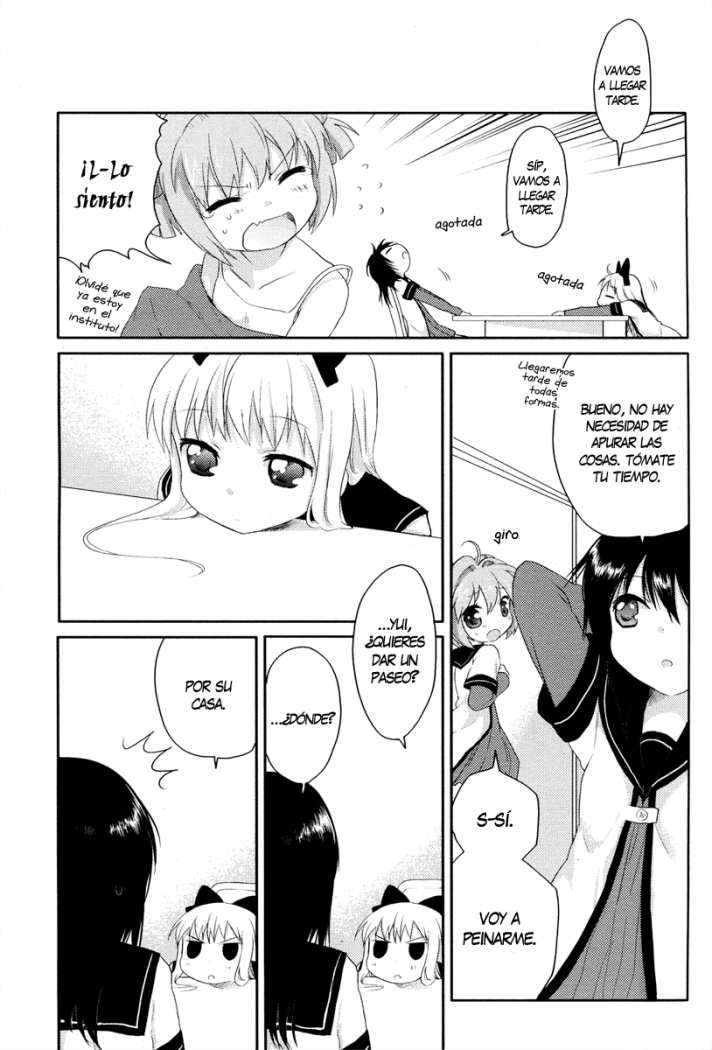 Yuru Yuri Capitulo 2: ¿Damos un paseo por la casa? página 4