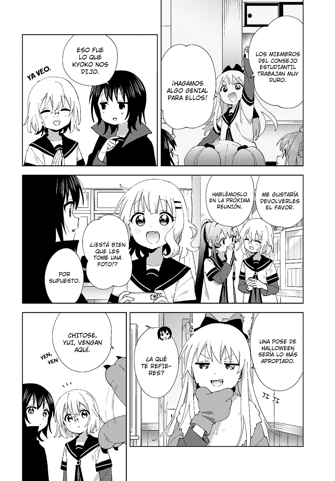 Yuru Yuri Capitulo 215 página 8