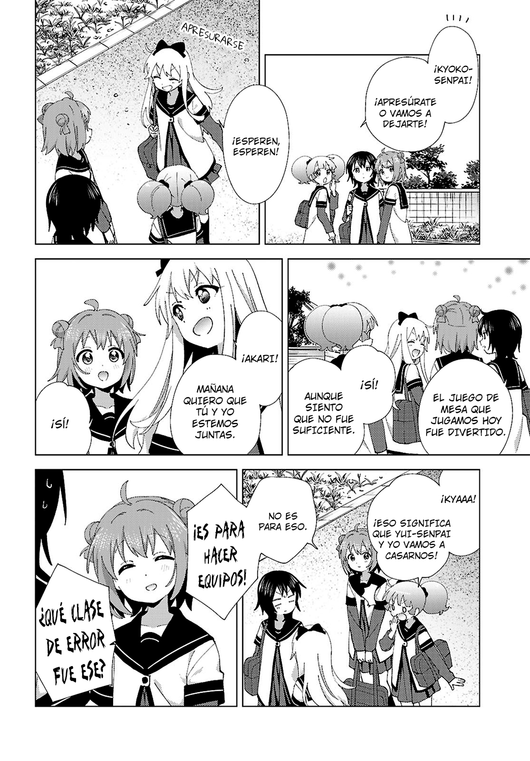 Yuru Yuri Capitulo 216 página 10
