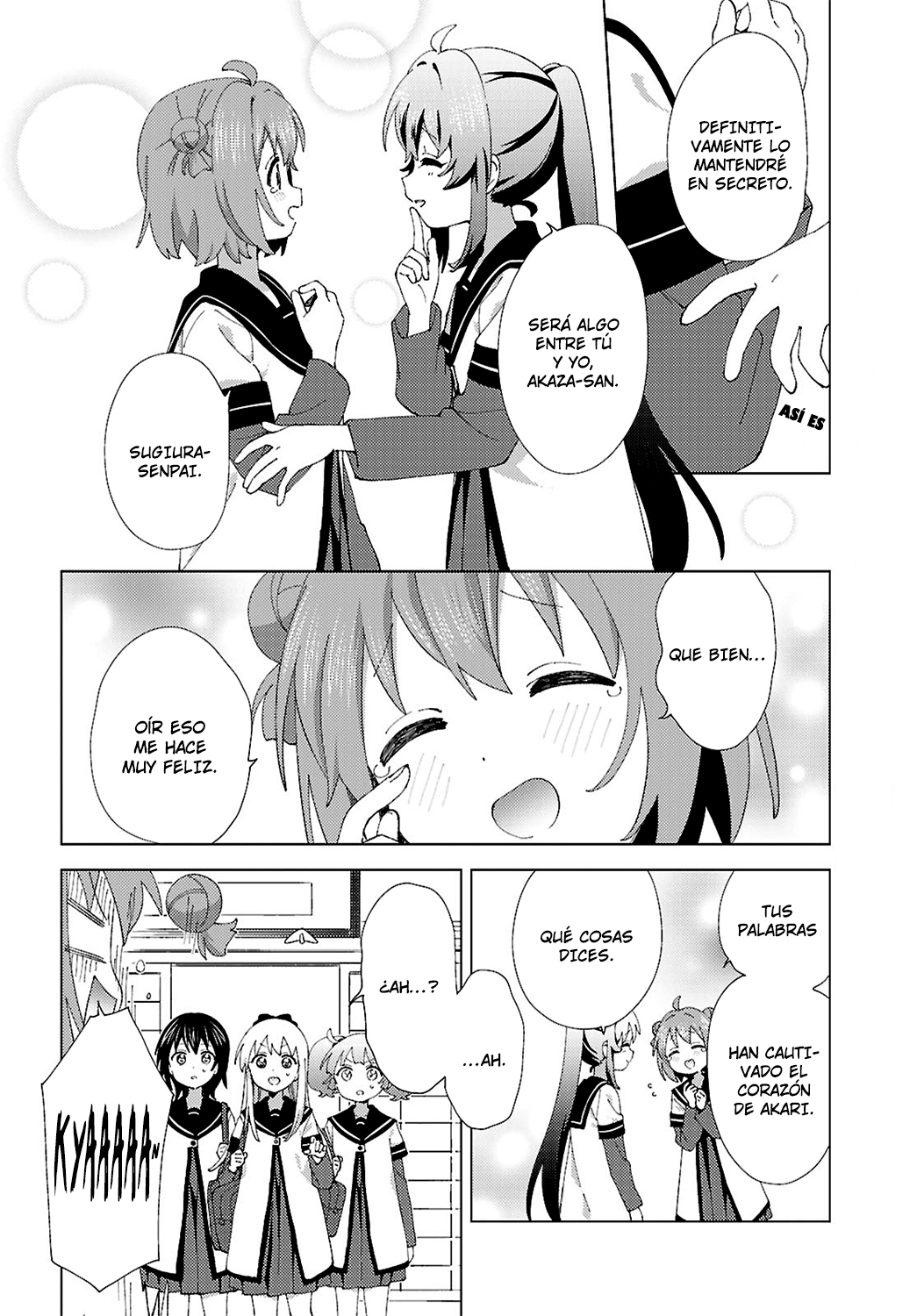 Yuru Yuri Capitulo 217 página 8