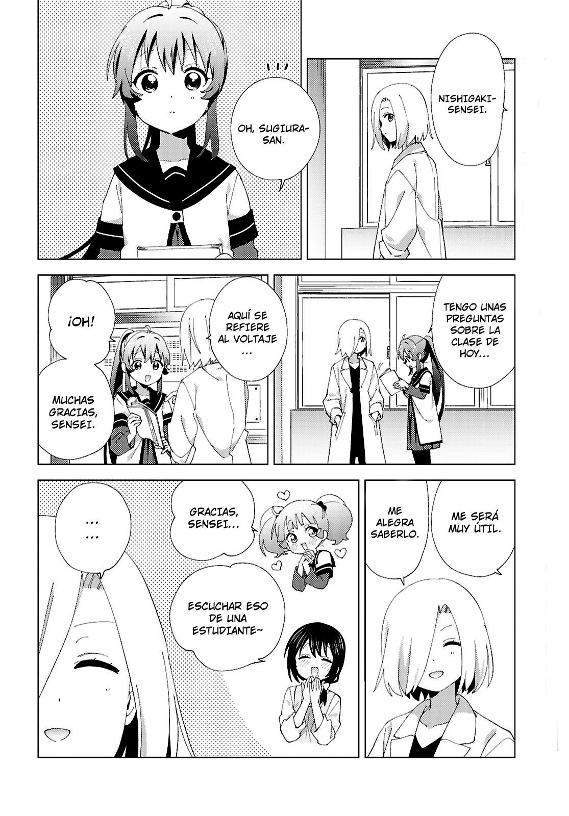 Yuru Yuri Capitulo 221 página 8