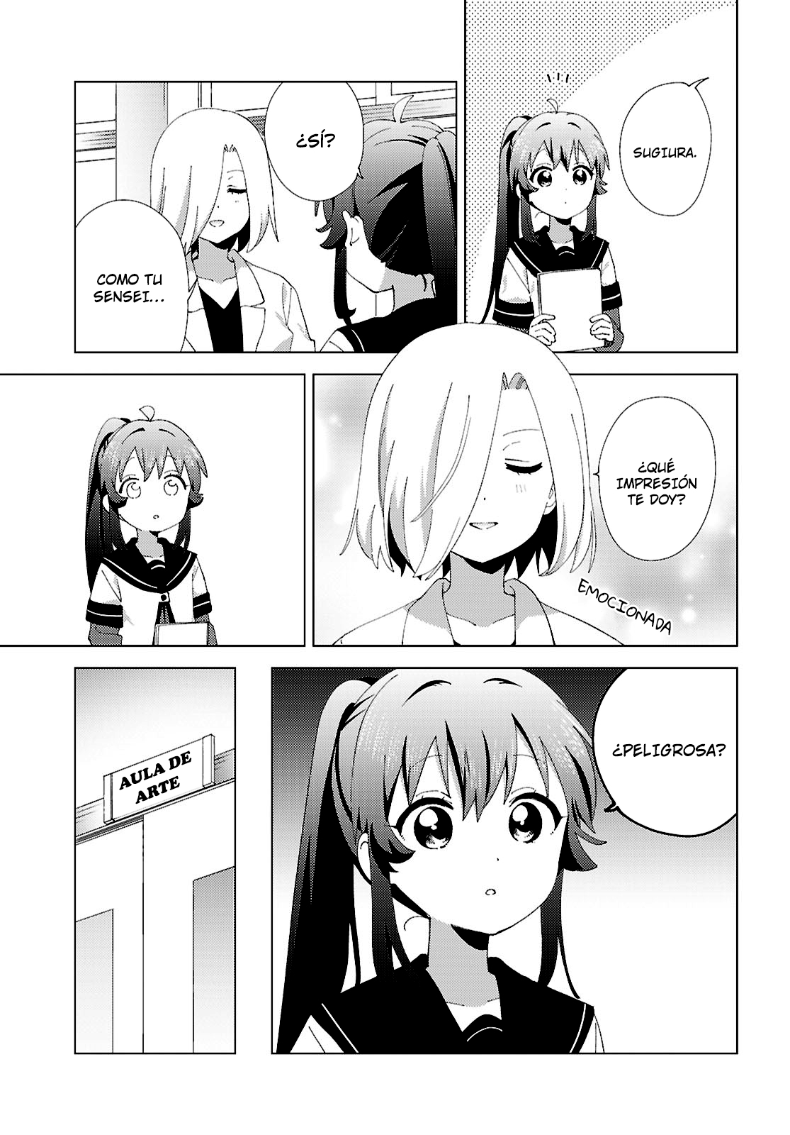 Yuru Yuri Capitulo 221 página 9