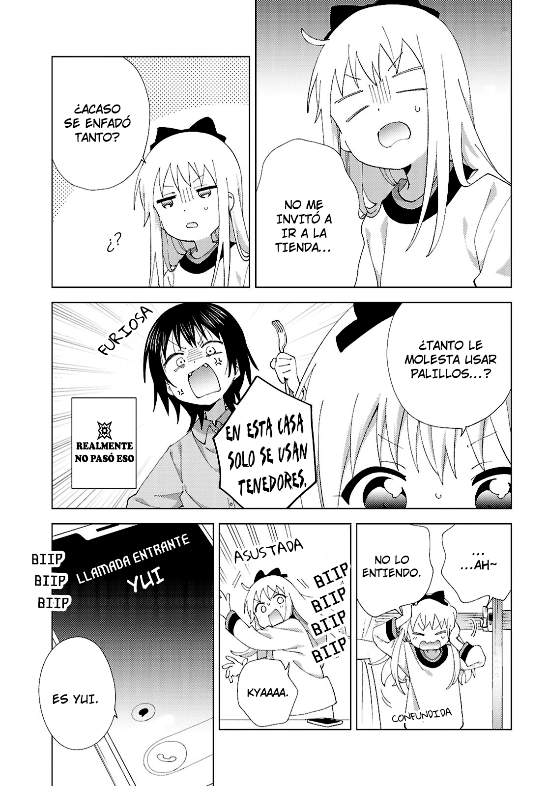 Yuru Yuri Capitulo 222 página 7