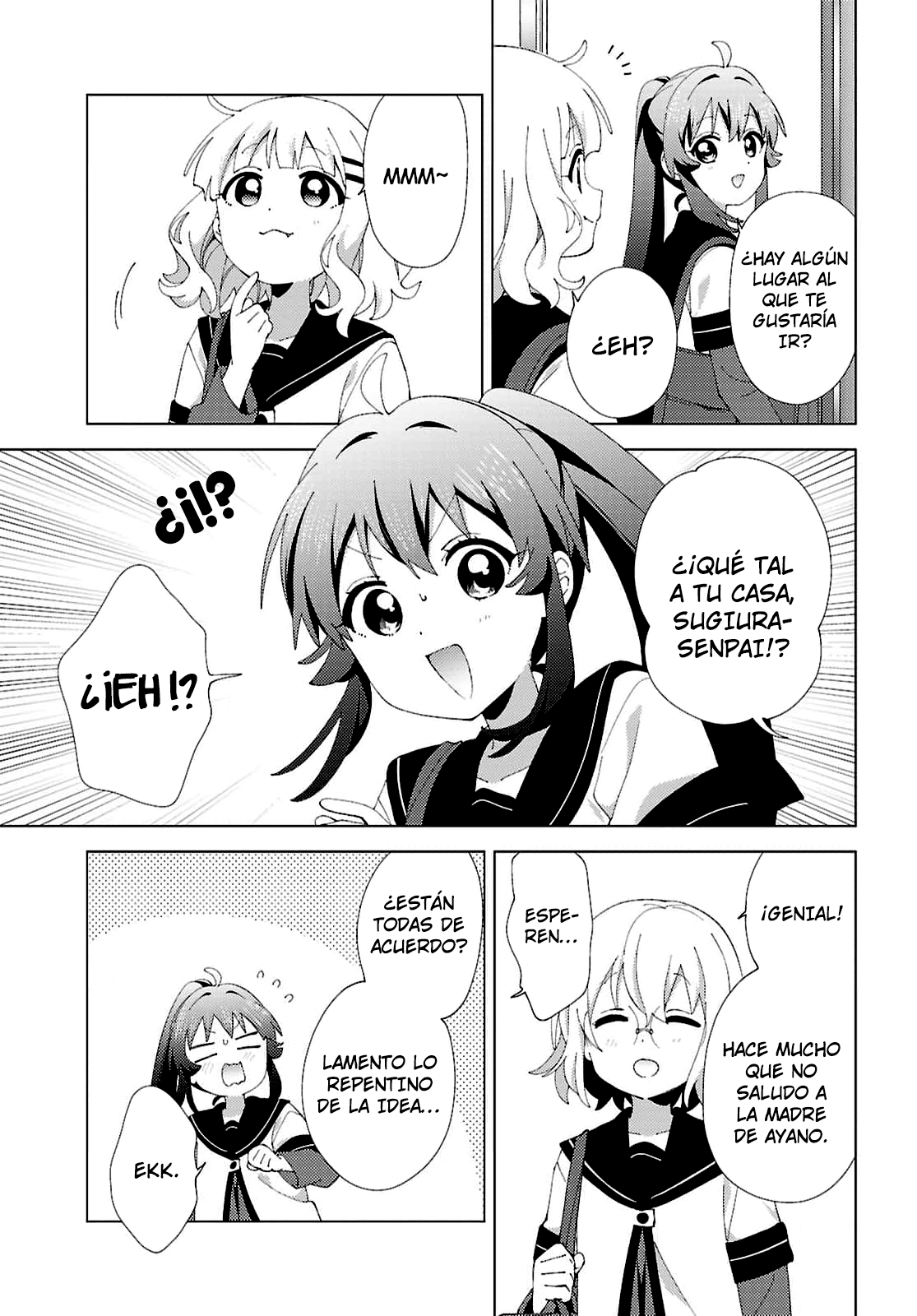 Yuru Yuri Capitulo 227 página 3