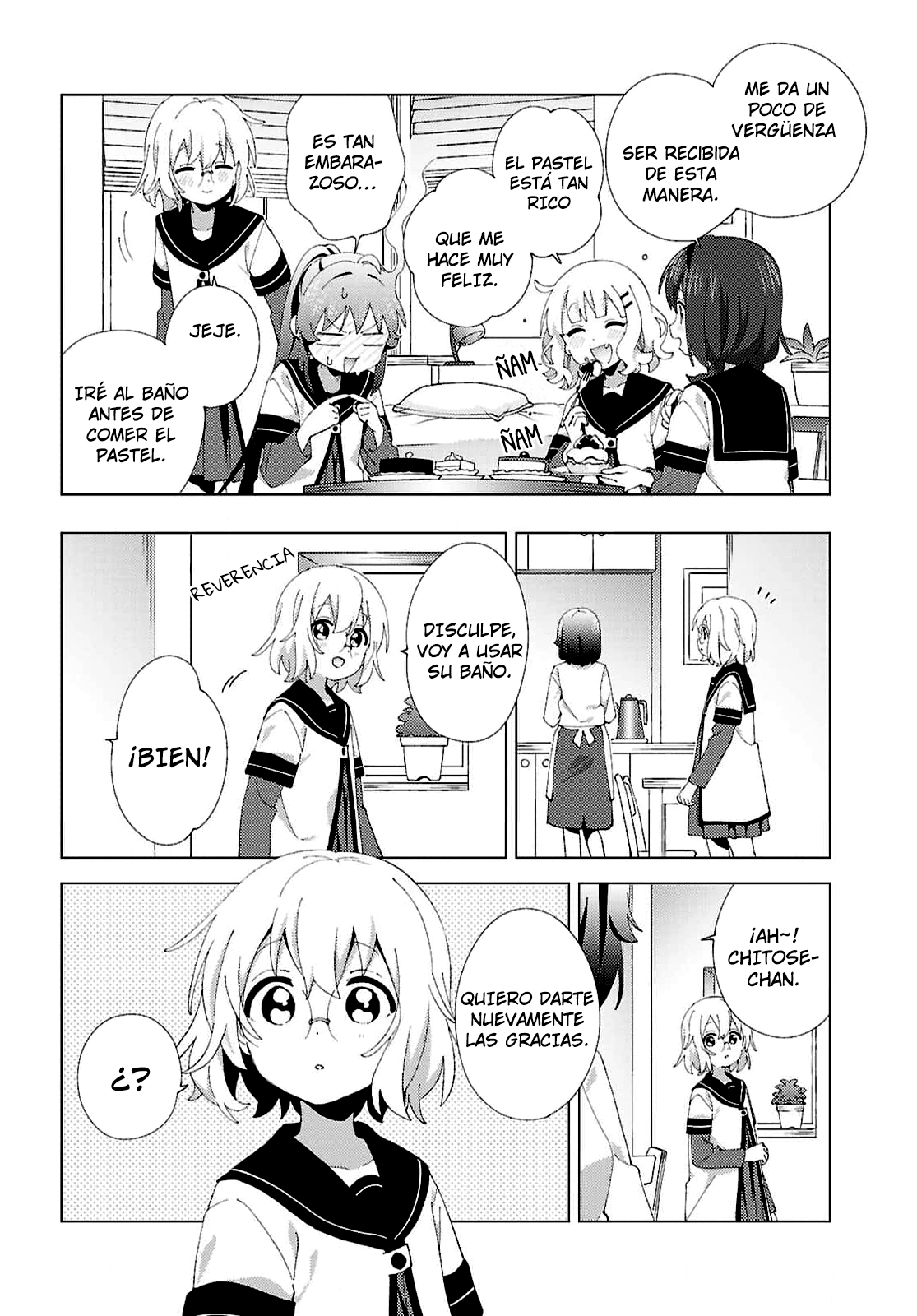 Yuru Yuri Capitulo 227 página 8