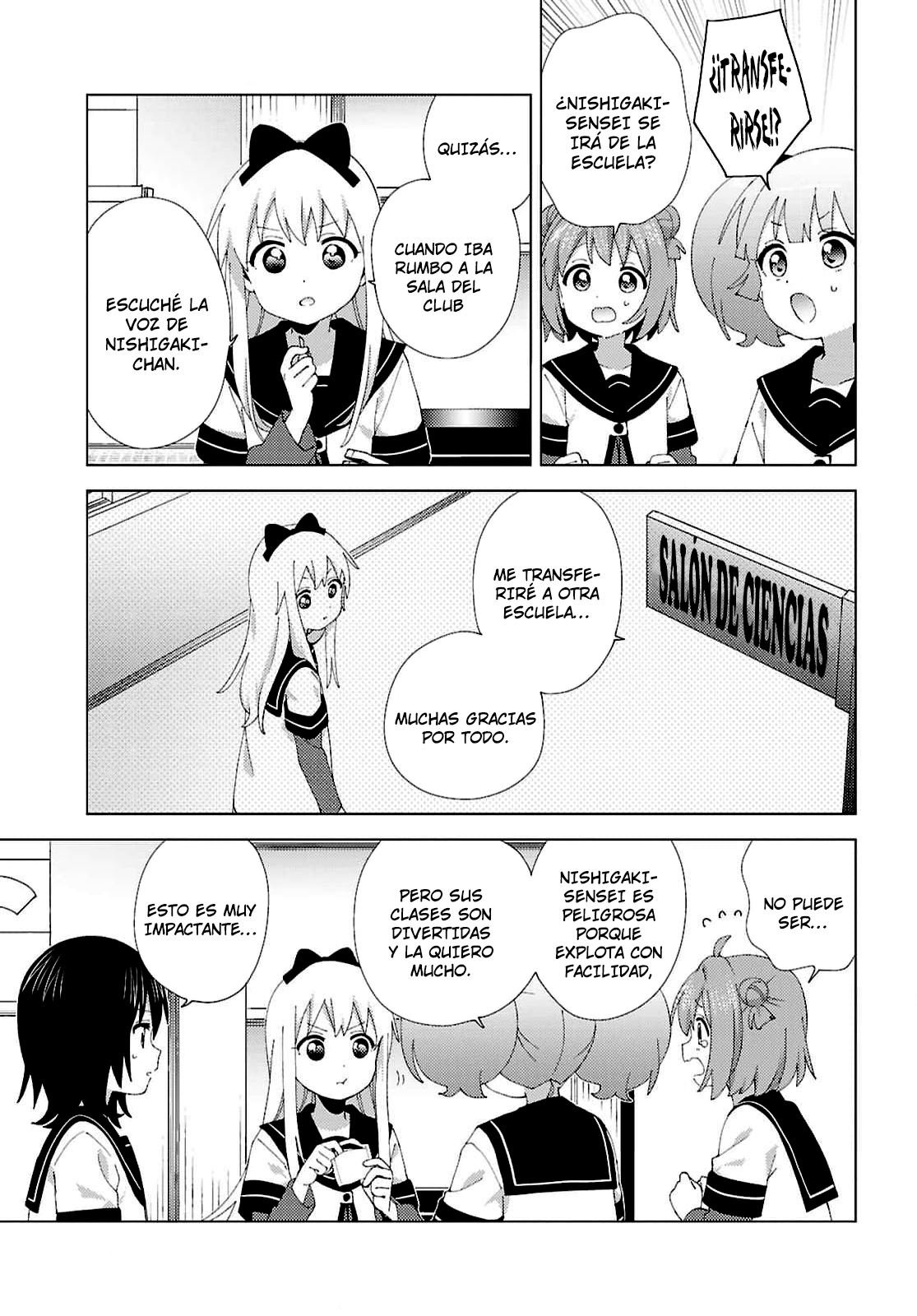 Yuru Yuri Capitulo 228 página 7