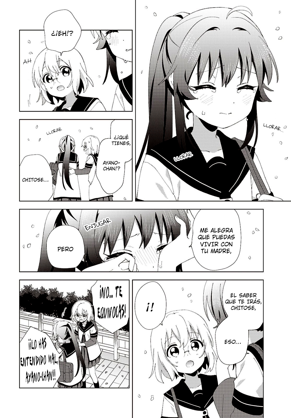 Yuru Yuri Capitulo 232 página 8