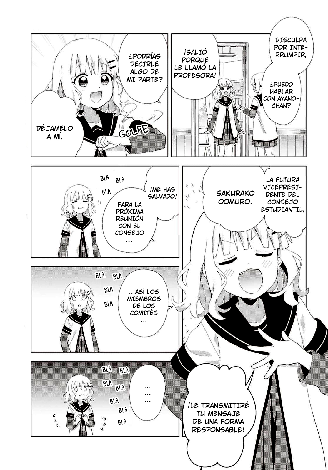 Yuru Yuri Capitulo 234 página 3