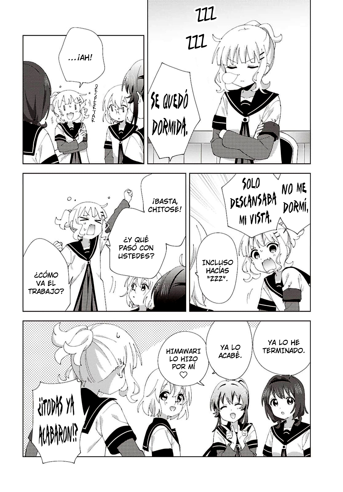 Yuru Yuri Capitulo 234 página 8