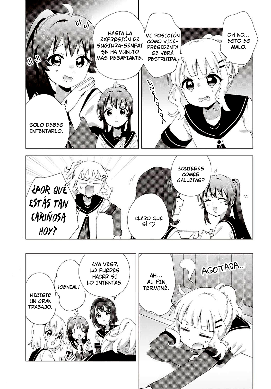 Yuru Yuri Capitulo 234 página 9