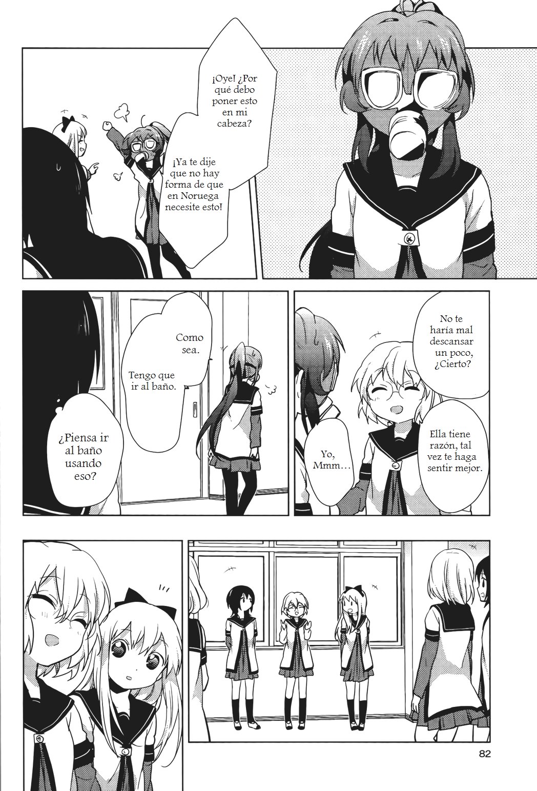 Yuru Yuri Capitulo 49 página 8