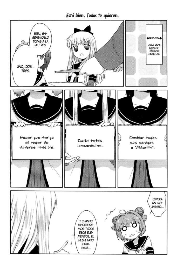Yuru Yuri Capitulo 6: Club de Entretenimiento vs El Consejo Estudiantil página 8
