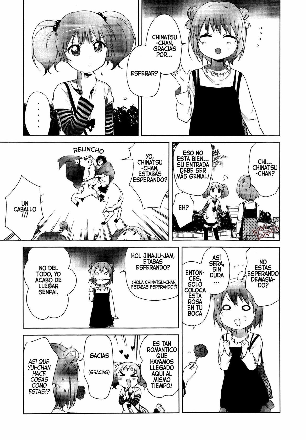 Yuru Yuri Capitulo 61.1 página 4