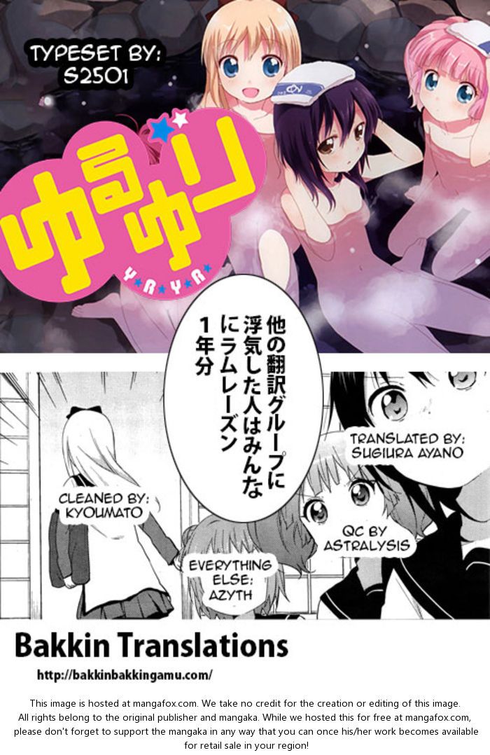 Yuru Yuri Capitulo 61.3 página 13