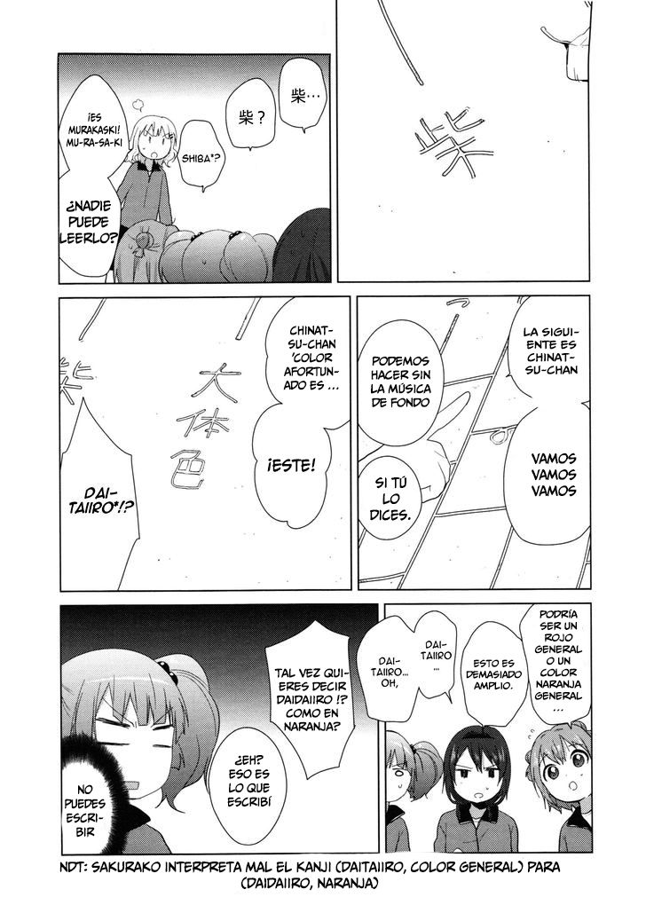 Yuru Yuri Capitulo 61.6 página 9