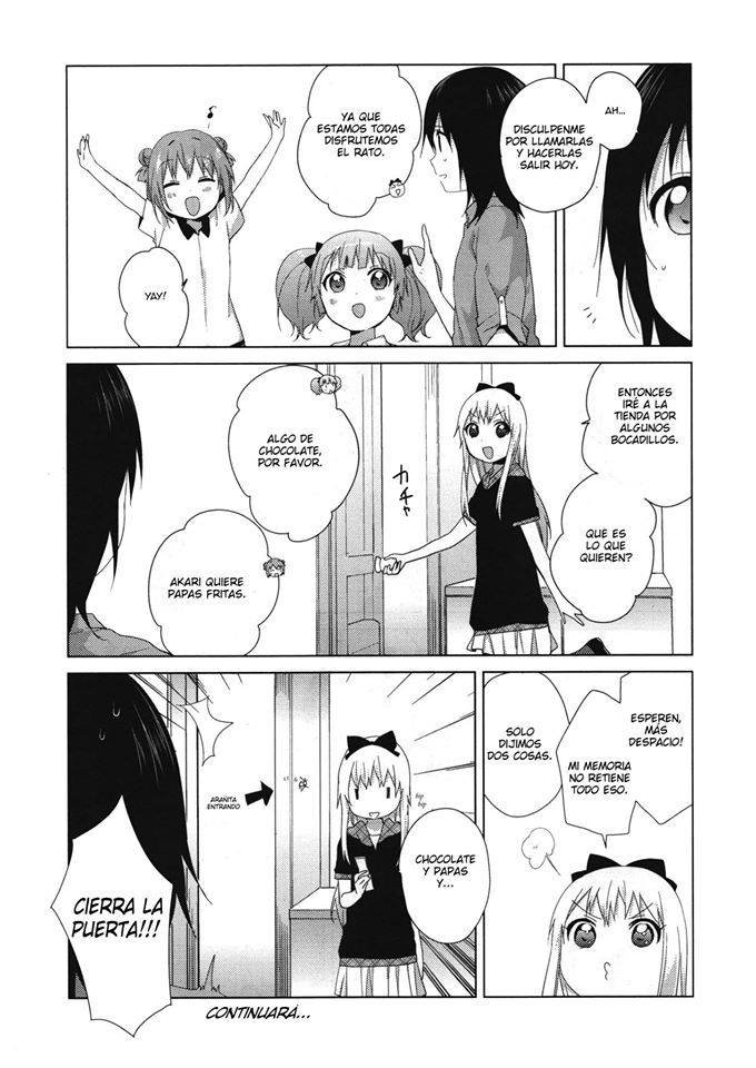 Yuru Yuri Capitulo 63: la historia de como no pude atrapar una araña página 12