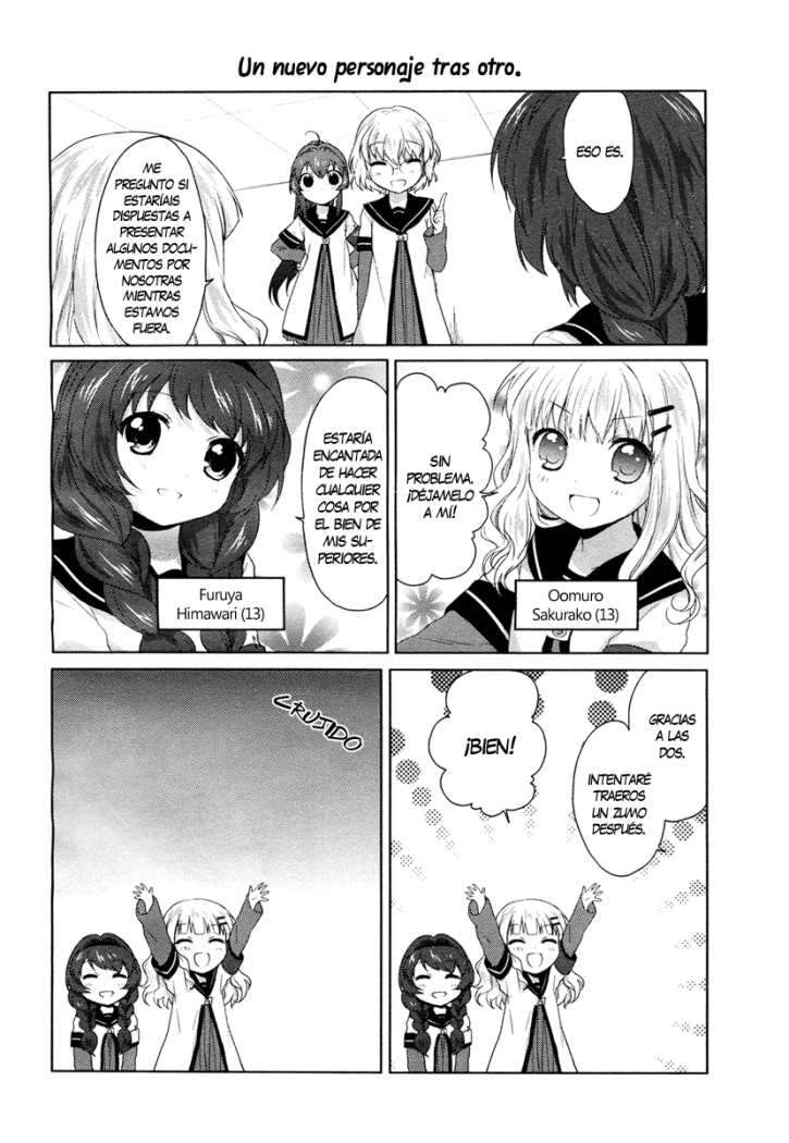 Yuru Yuri Capitulo 7: ¡Preparando la publicación de Yuru Yuri a largo plazo! página 4