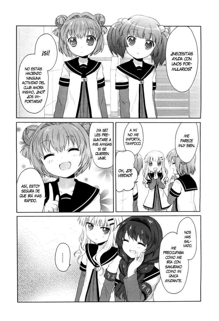 Yuru Yuri Capitulo 7: ¡Preparando la publicación de Yuru Yuri a largo plazo! página 7