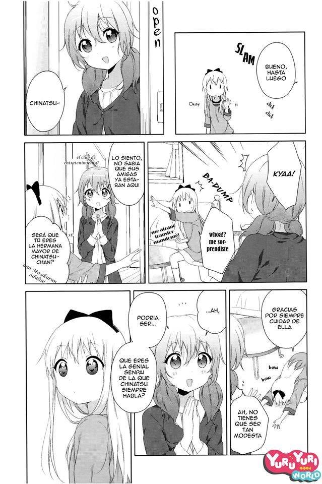Yuru Yuri Capitulo 70.07 página 3