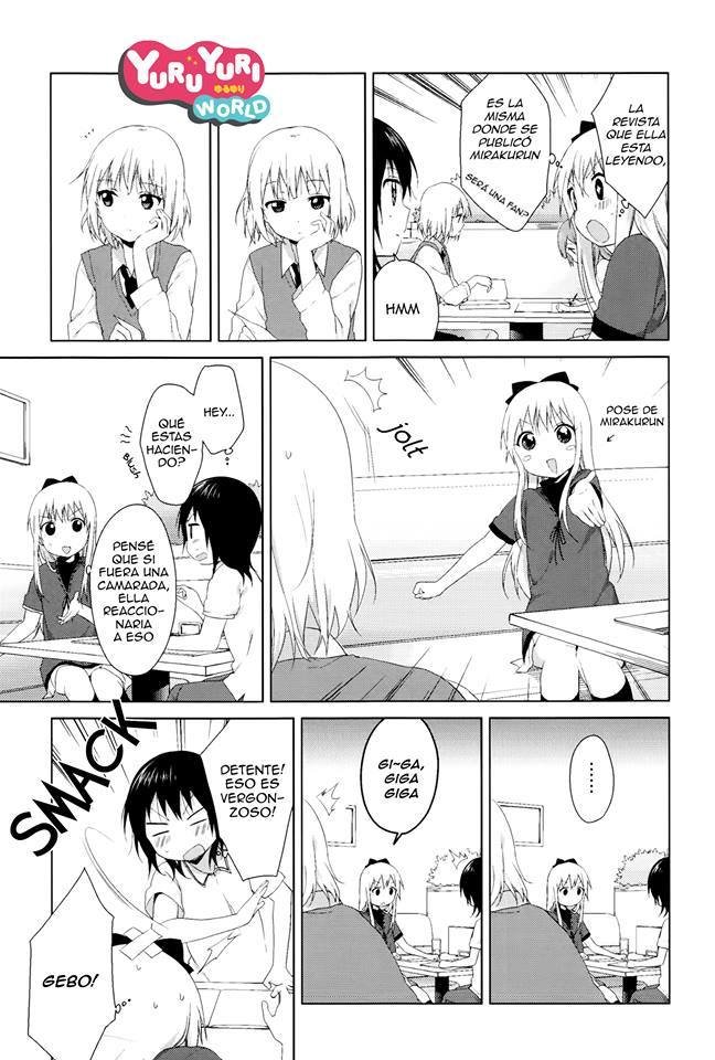Yuru Yuri Capitulo 70.08: Intermission 24 página 7
