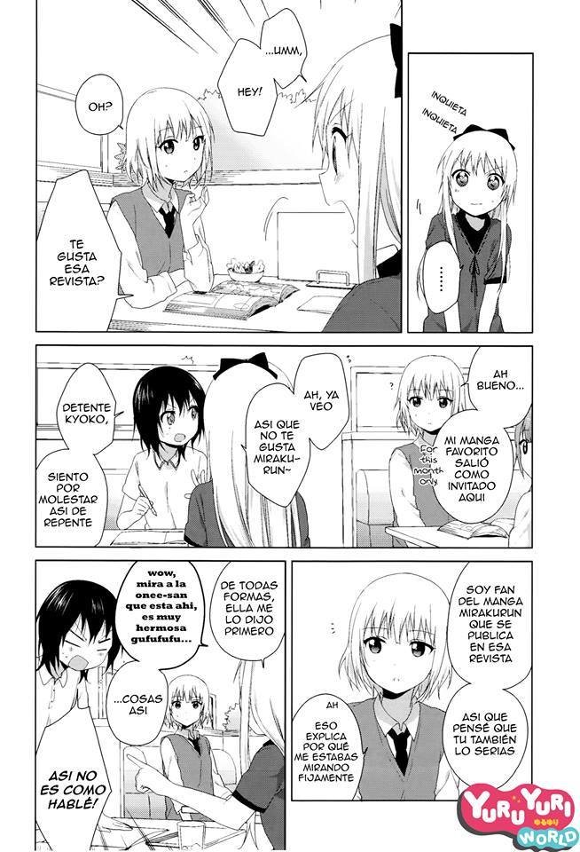 Yuru Yuri Capitulo 70.08: Intermission 24 página 8