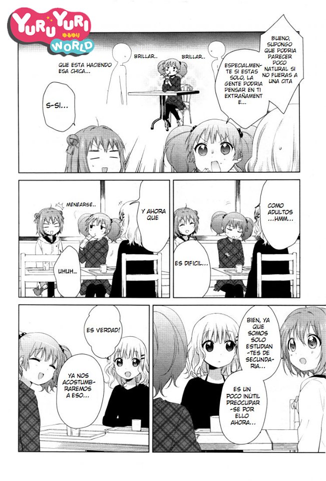 Yuru Yuri Capitulo 72: el poder del estudiante de secundaria página 10