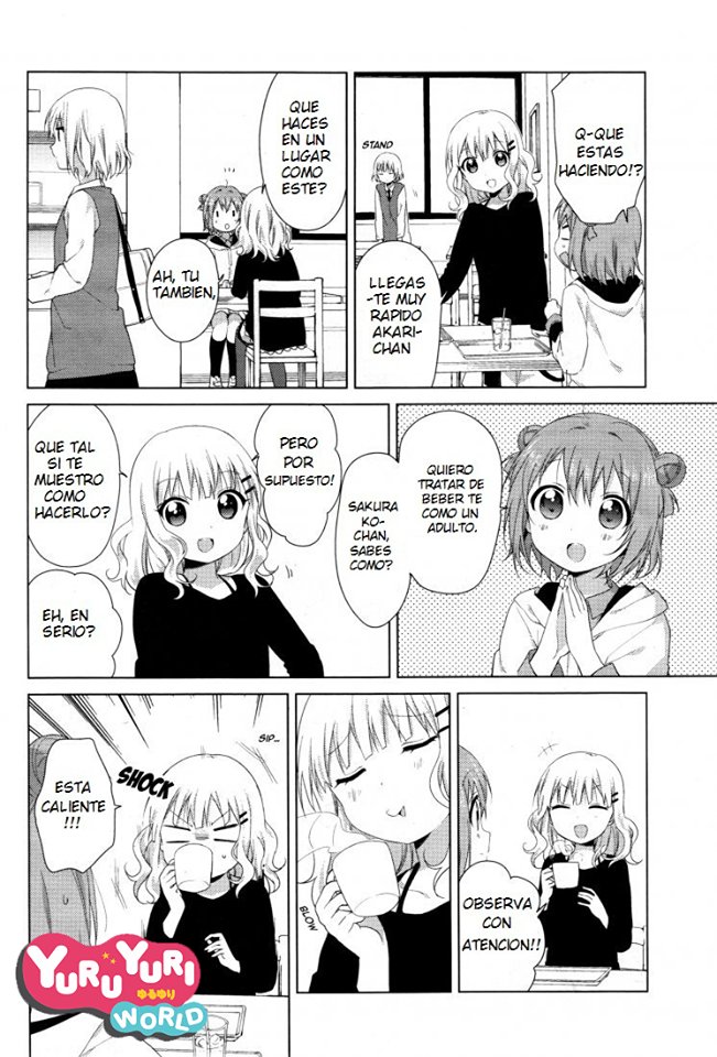 Yuru Yuri Capitulo 72: el poder del estudiante de secundaria página 4