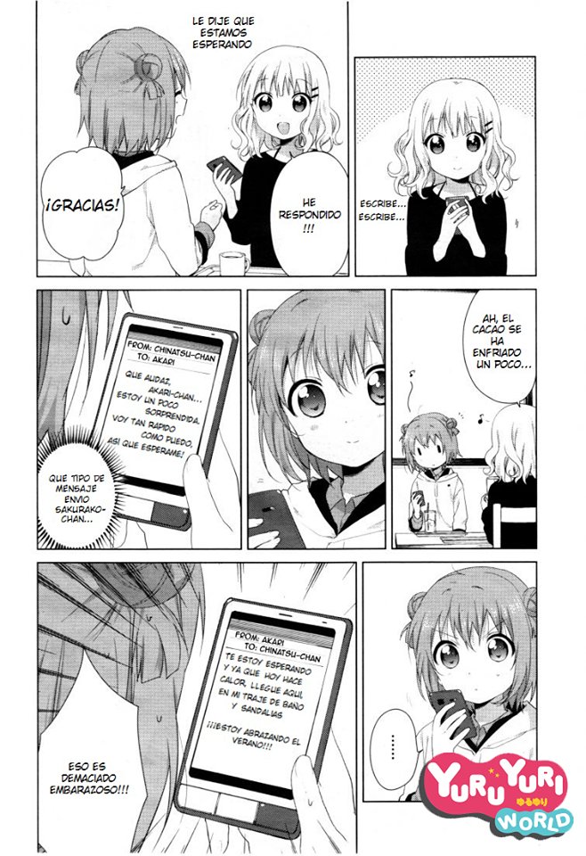 Yuru Yuri Capitulo 72: el poder del estudiante de secundaria página 6