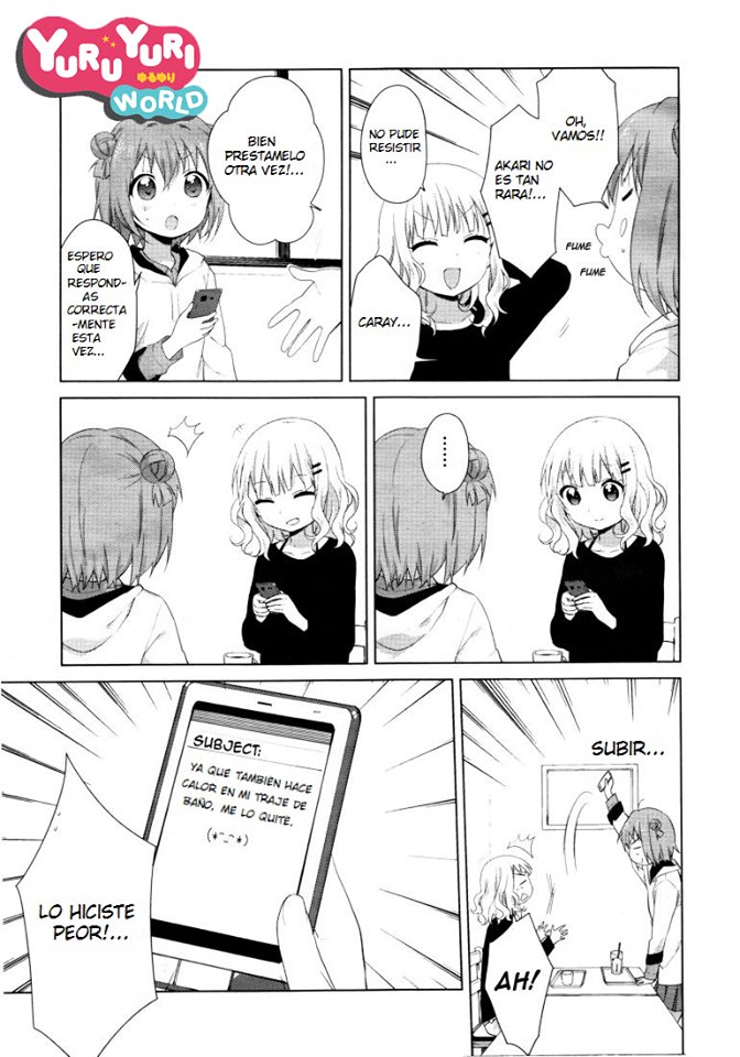 Yuru Yuri Capitulo 72: el poder del estudiante de secundaria página 7