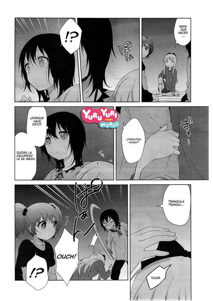 Yuru Yuri Capitulo 73: terremotos,truenos, ollas calientes,akarin página 6