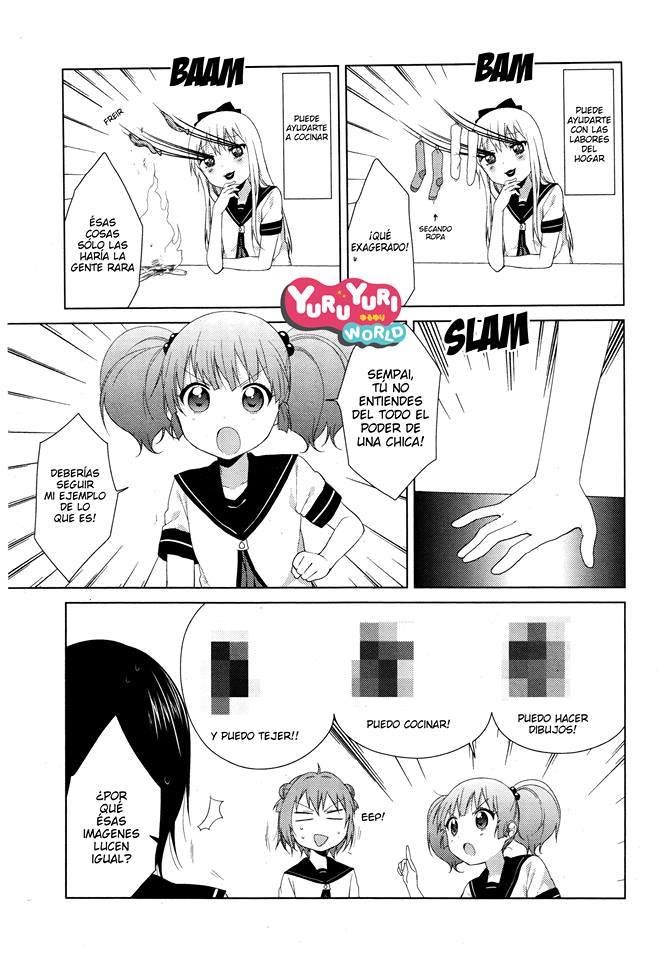 Yuru Yuri Capitulo 74: poder de chica resplandece página 3