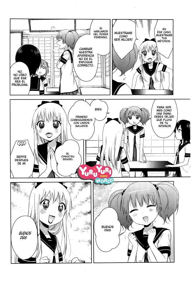 Yuru Yuri Capitulo 74: poder de chica resplandece página 4