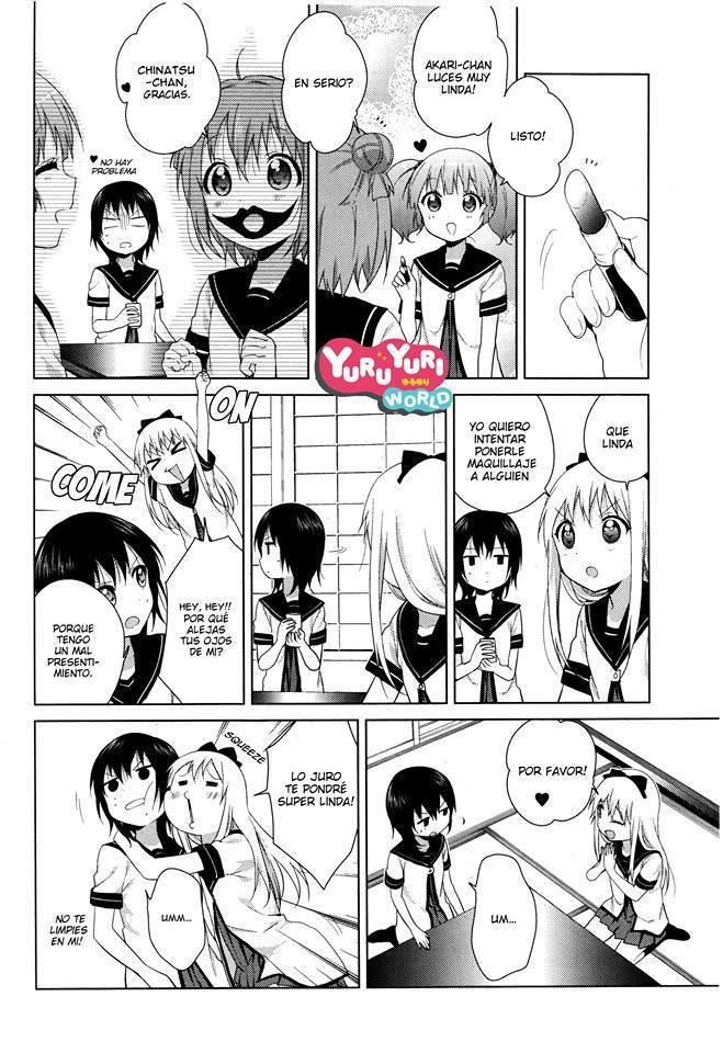Yuru Yuri Capitulo 74: poder de chica resplandece página 8