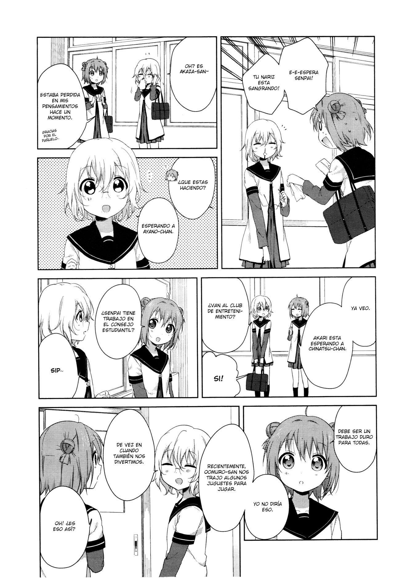 Yuru Yuri Capitulo 75: Conversación adulta página 3