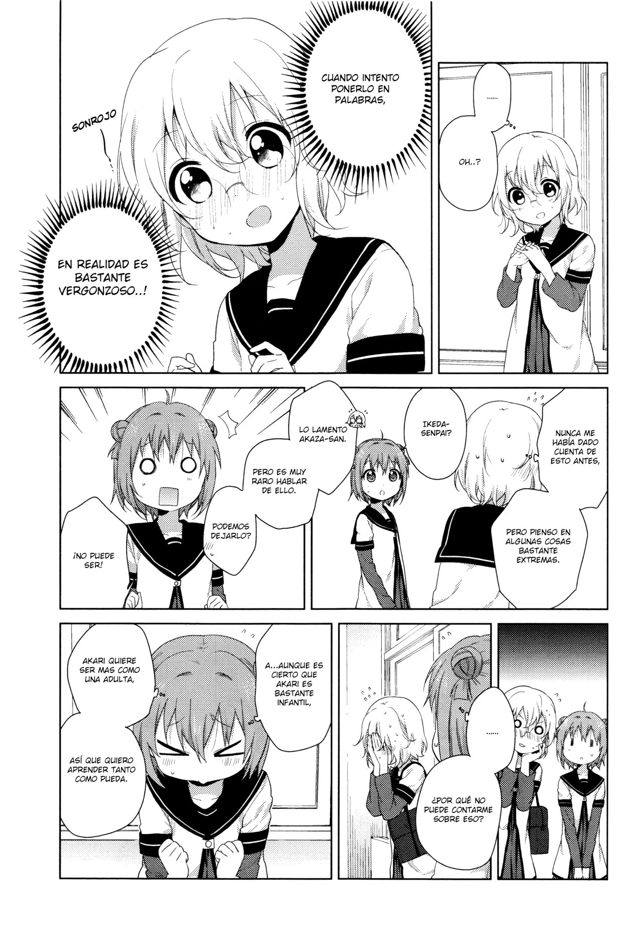 Yuru Yuri Capitulo 75: Conversación adulta página 7