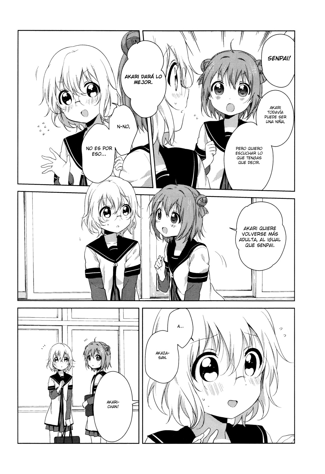 Yuru Yuri Capitulo 75: Conversación adulta página 8