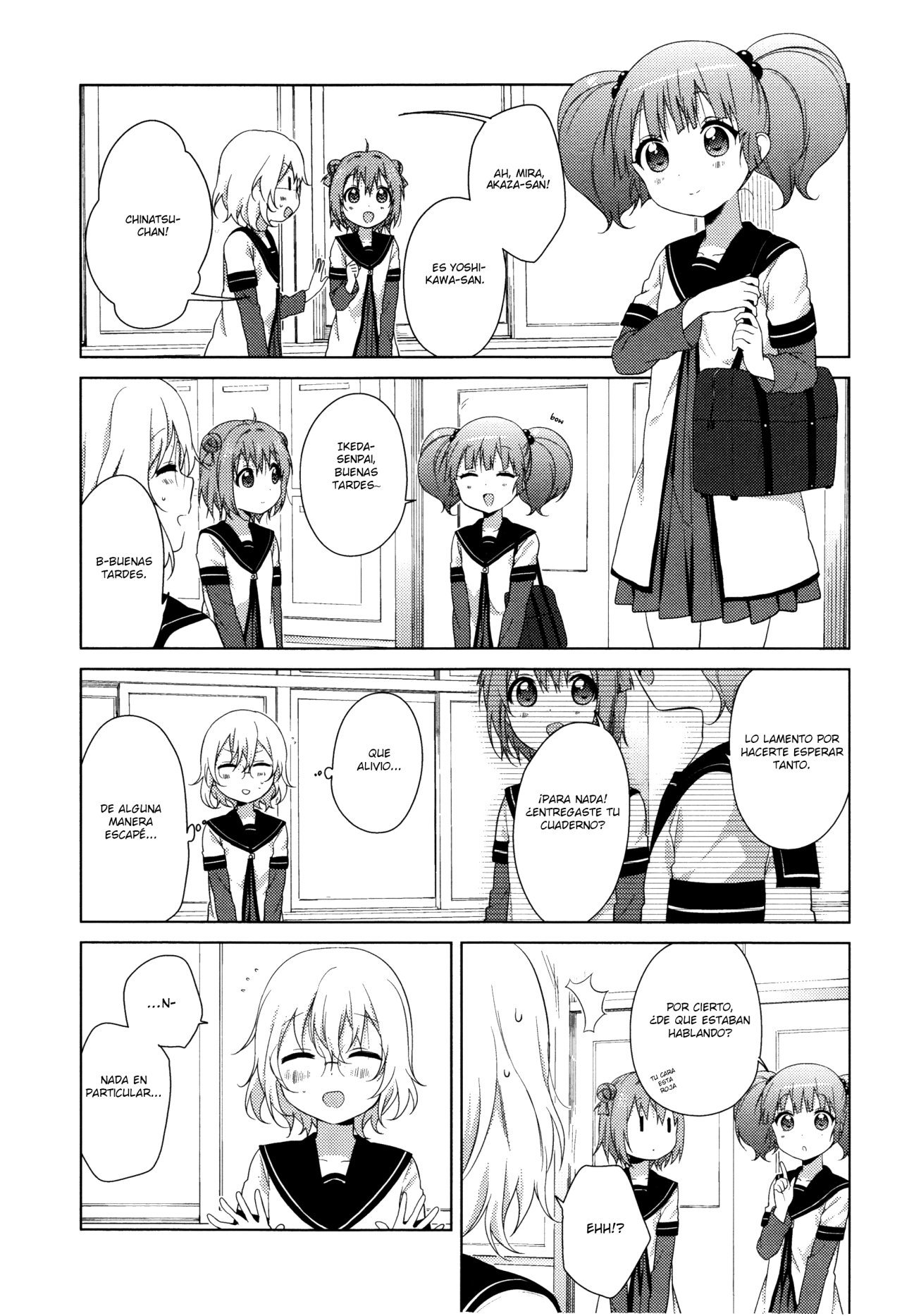 Yuru Yuri Capitulo 75: Conversación adulta página 9