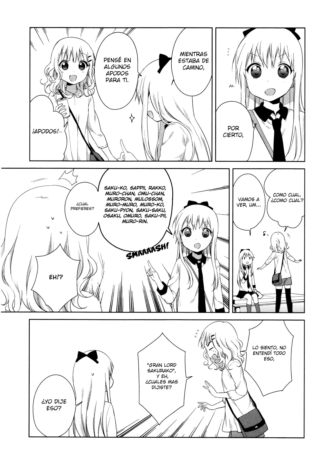 Yuru Yuri Capitulo 76: ¡Vamos al centro de juegos! página 3
