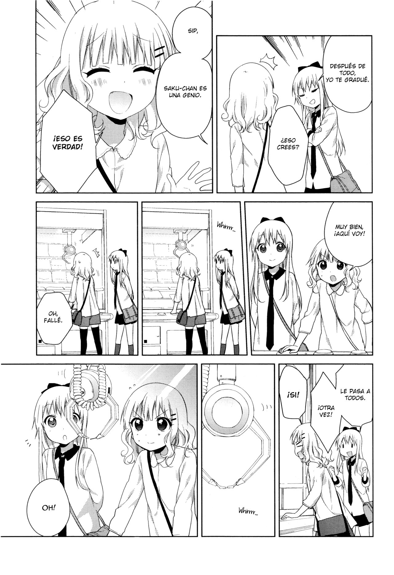Yuru Yuri Capitulo 76: ¡Vamos al centro de juegos! página 9