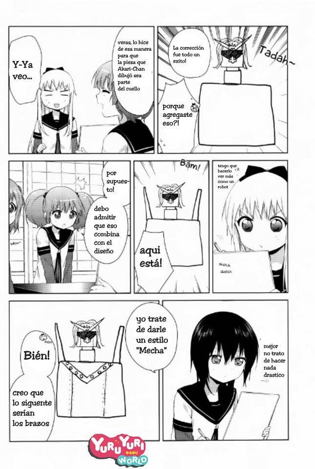 Yuru Yuri Capitulo 79: la realización del gran club de diversiones z página 8