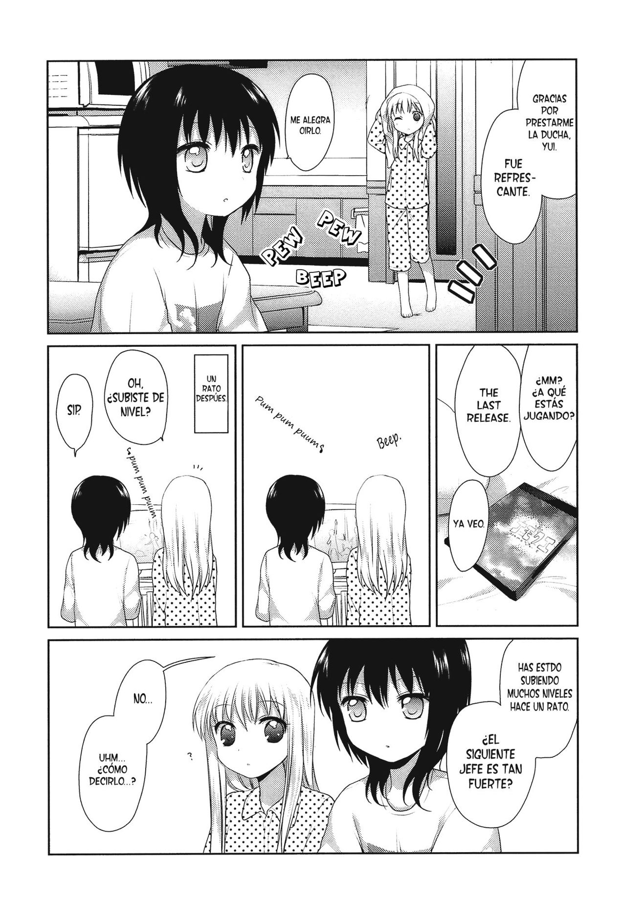 Yuru Yuri Capitulo 8.5: Ella estaba... Justo detrás de Mi página 3