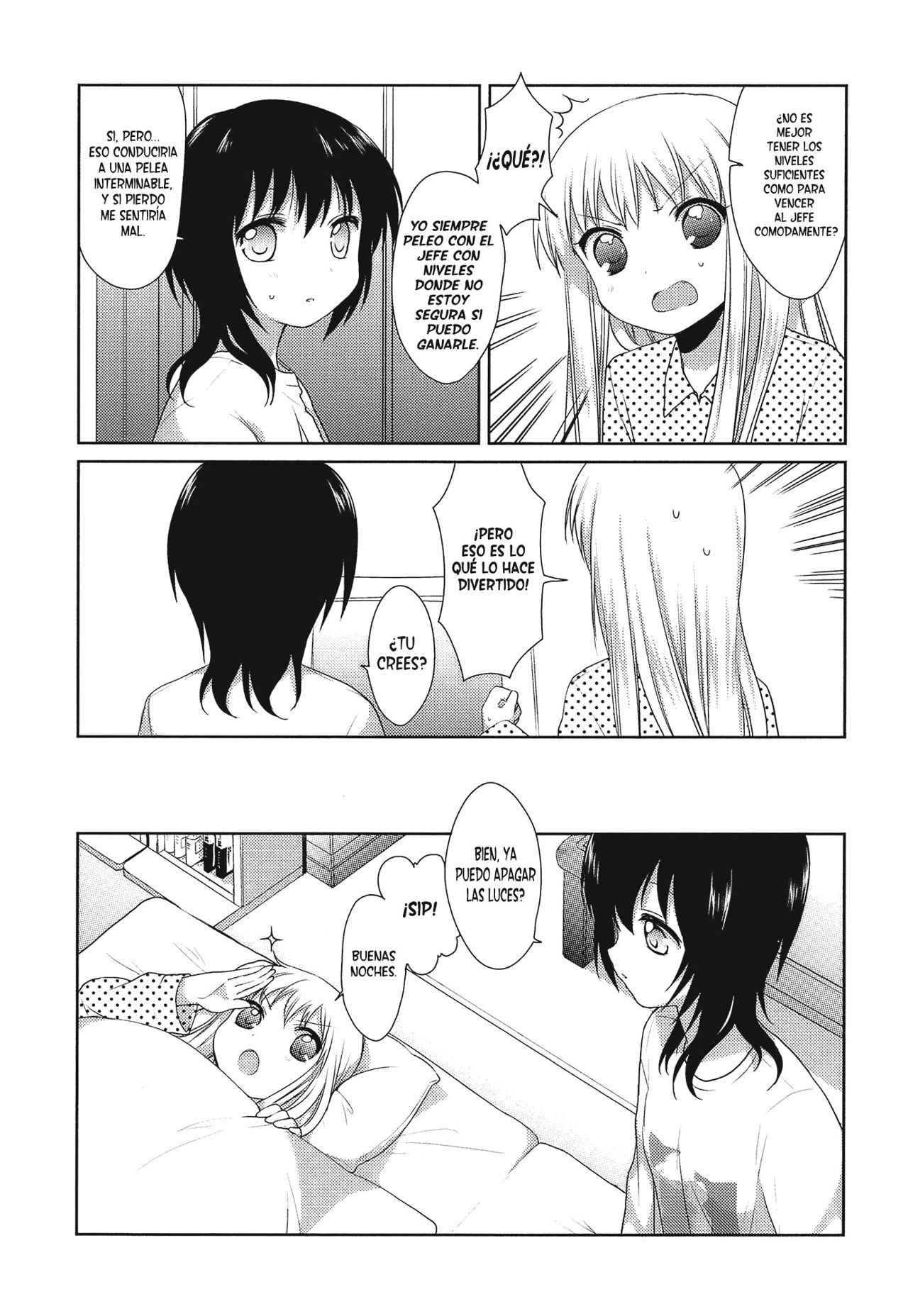 Yuru Yuri Capitulo 8.5: Ella estaba... Justo detrás de Mi página 4