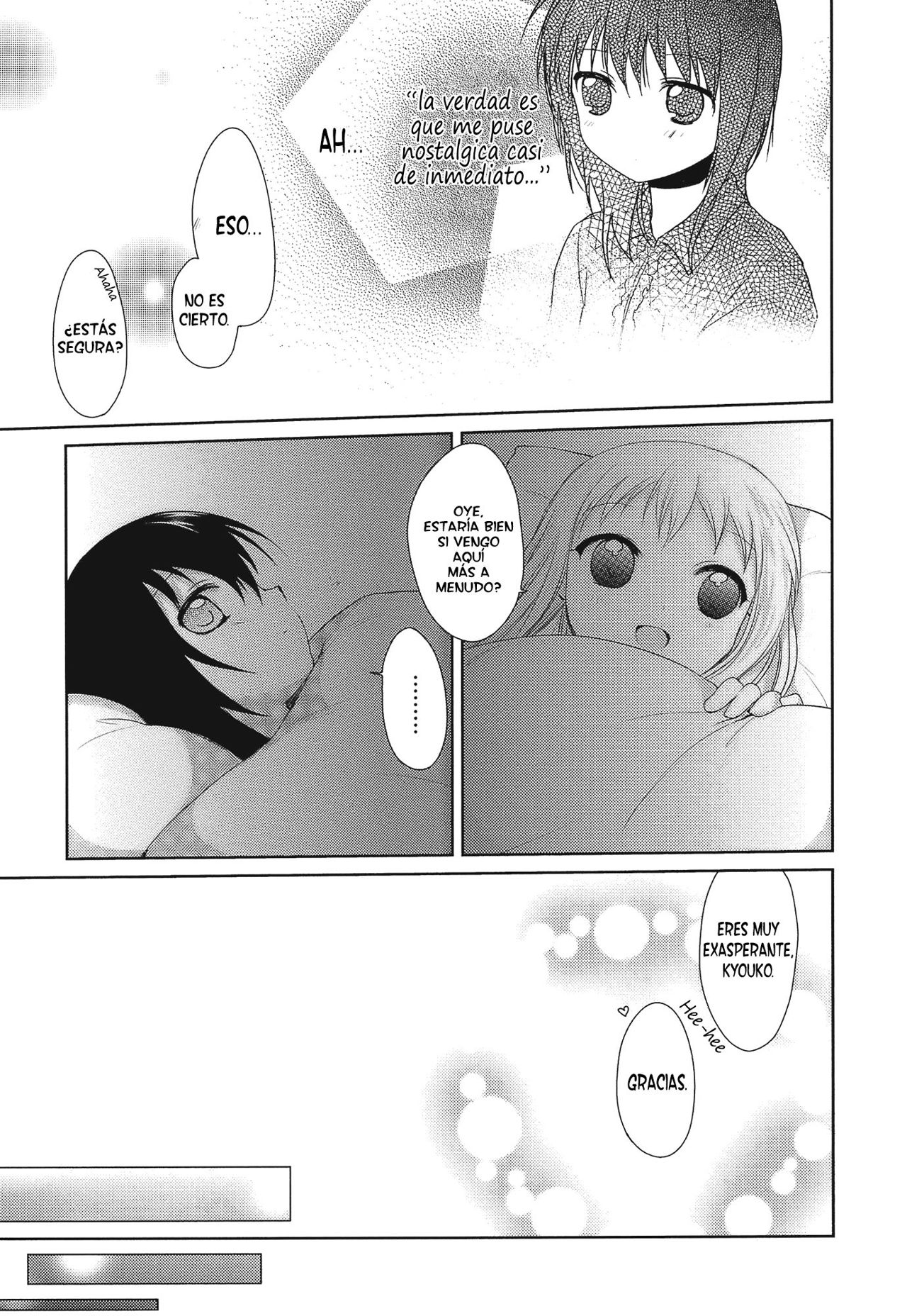 Yuru Yuri Capitulo 8.5: Ella estaba... Justo detrás de Mi página 8