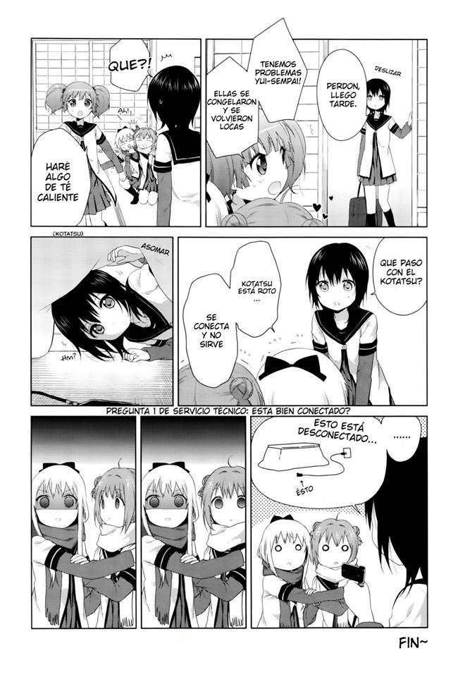 Yuru Yuri Capitulo 80: La tragedia del Kotatsu página 12