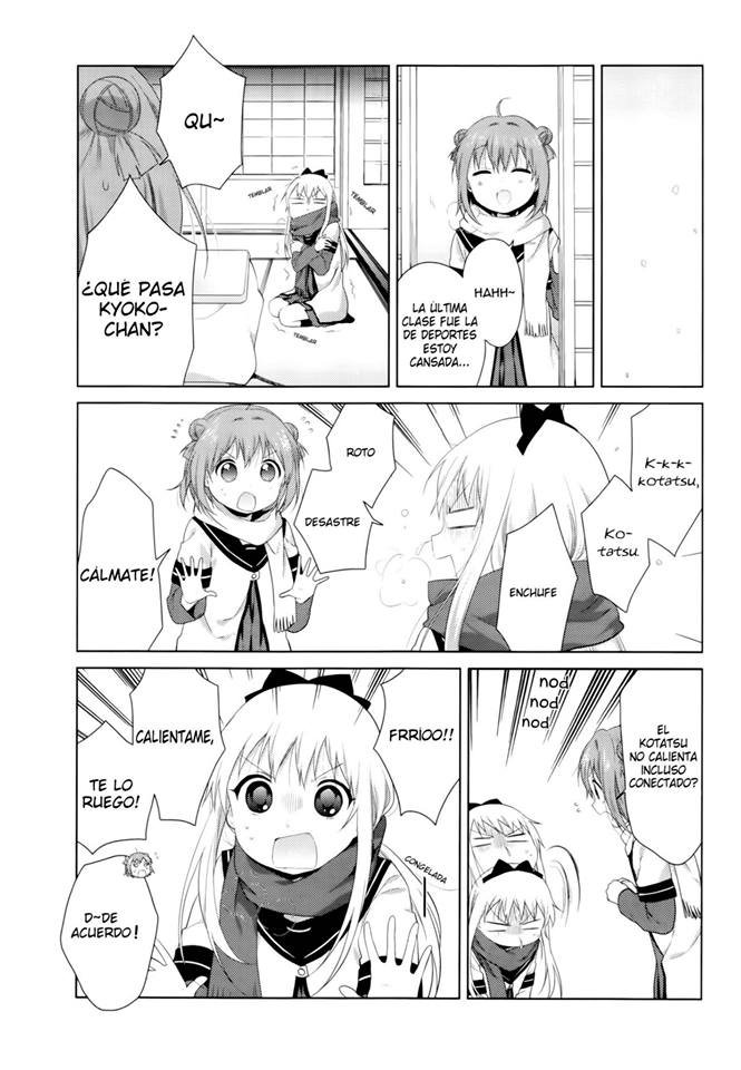 Yuru Yuri Capitulo 80: La tragedia del Kotatsu página 3